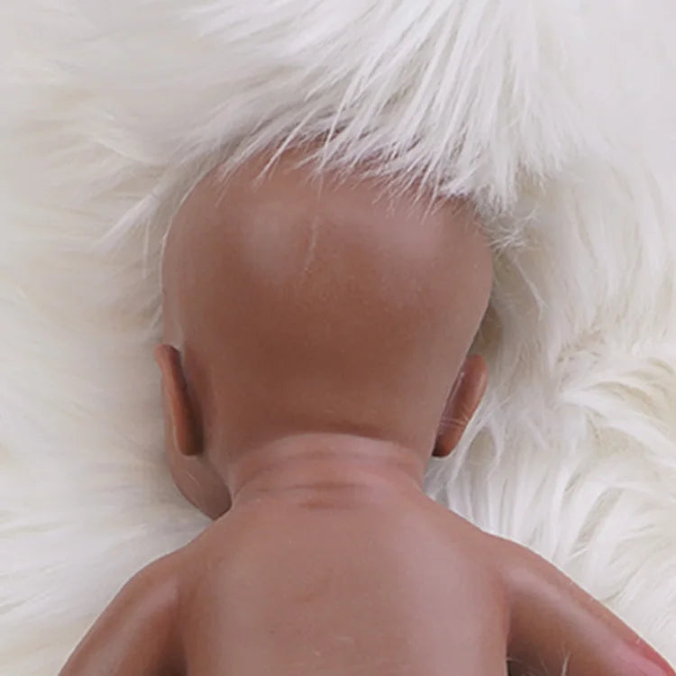 12 in Silicone Filled Lifelike Newborn Doll Soft Silicone Reborn Silicone Platinum Reborn Dolls for Child Companionship