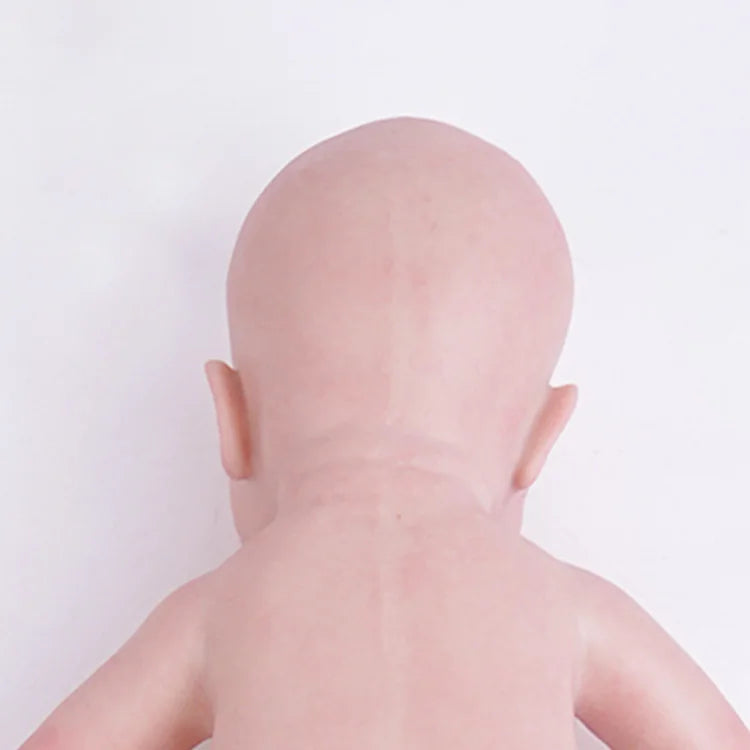 12 in Silicone Filled Lifelike Newborn Doll Soft Silicone Reborn Silicone Platinum Reborn Dolls for Child Companionship