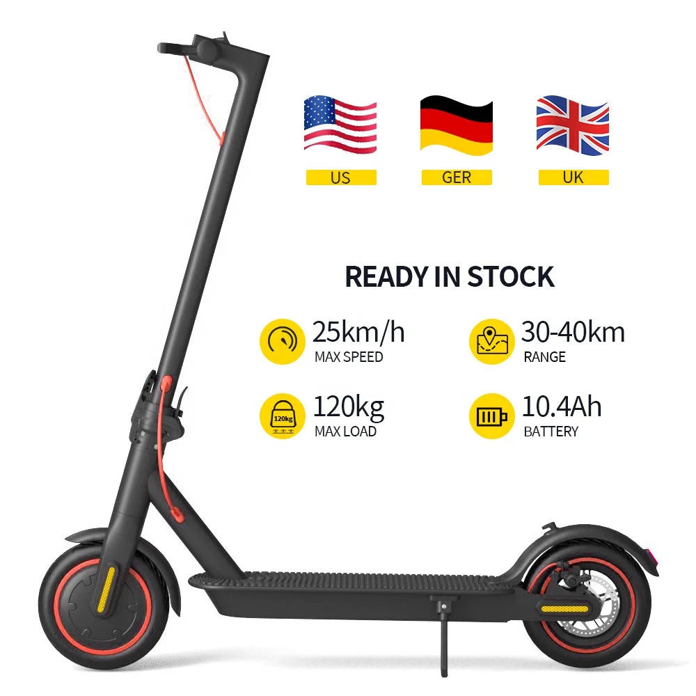 UK EU Warehouse Cheap Escooter Long Range Electric Roller Folding Electrique Trottinette Fast E Scooter Adult Electric Scooter
