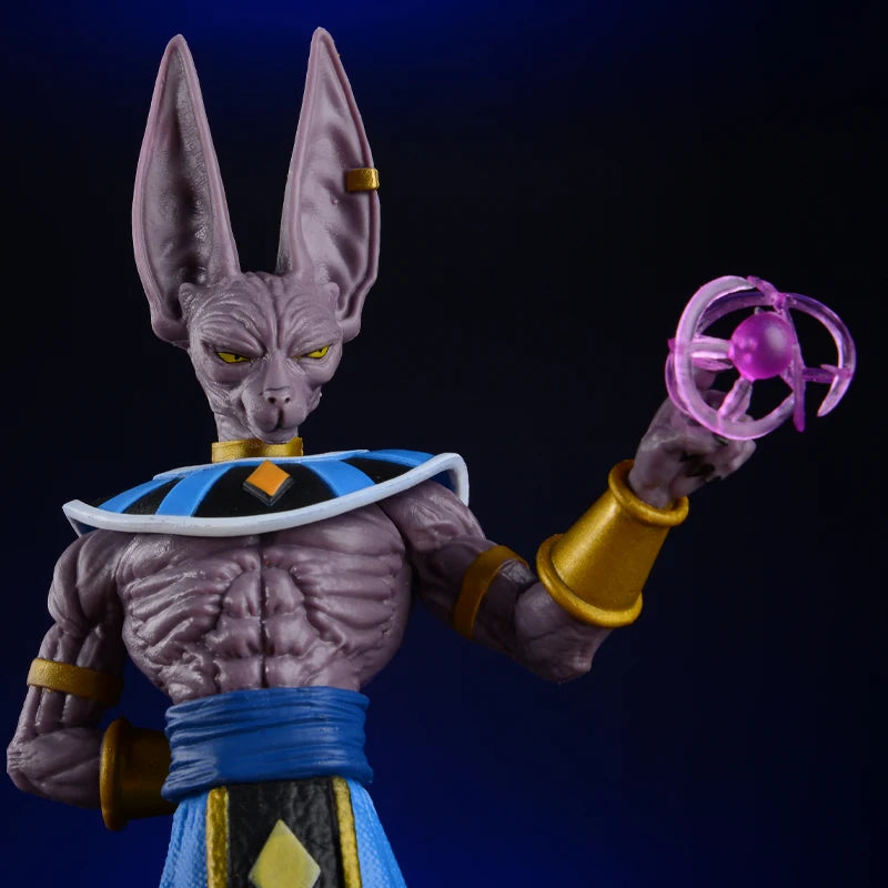 Hot 30cm Anime Figure Dragon Ball Z Beerus Super God of Destruction Figures Action Figure Collection Model Toy
