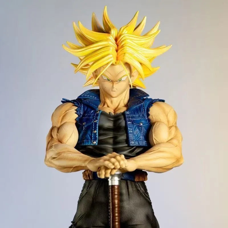 25cm/9.84in Anime Trunks Figure Future Trunks Action Figures PVC Statue Collection Model Toys for Birthday Gifts