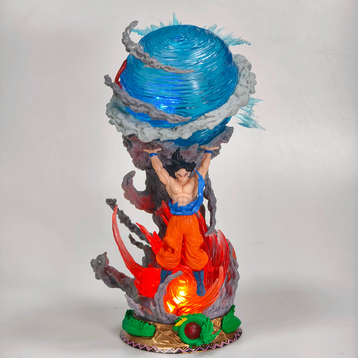 Dragon Ball Series Giant Anime Handheld Hunter Vitality Bullet Sun Wukong Can Shine Model Statue Ornament