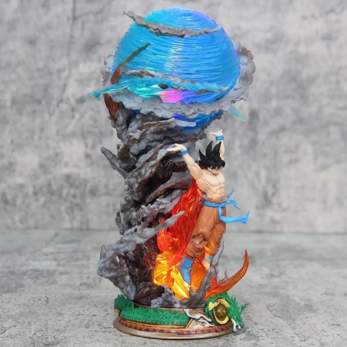 Dragon Ball Series Giant Anime Handheld Hunter Vitality Bullet Sun Wukong Can Shine Model Statue Ornament