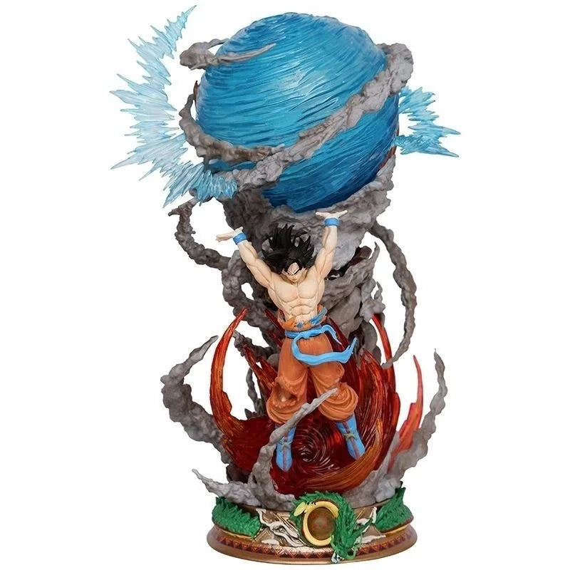 Dragon Ball Series Giant Anime Handheld Hunter Vitality Bullet Sun Wukong Can Shine Model Statue Ornament