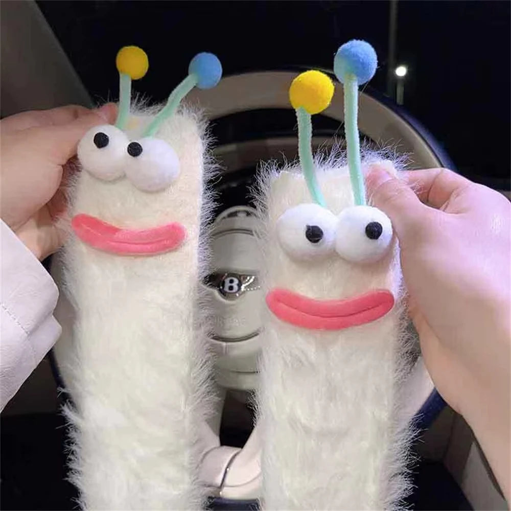 Funny Monster Socks Autumn Winter Coral Fleece Floor Socks Couple Sleep Sock Fuzzy Socks Party Stockings